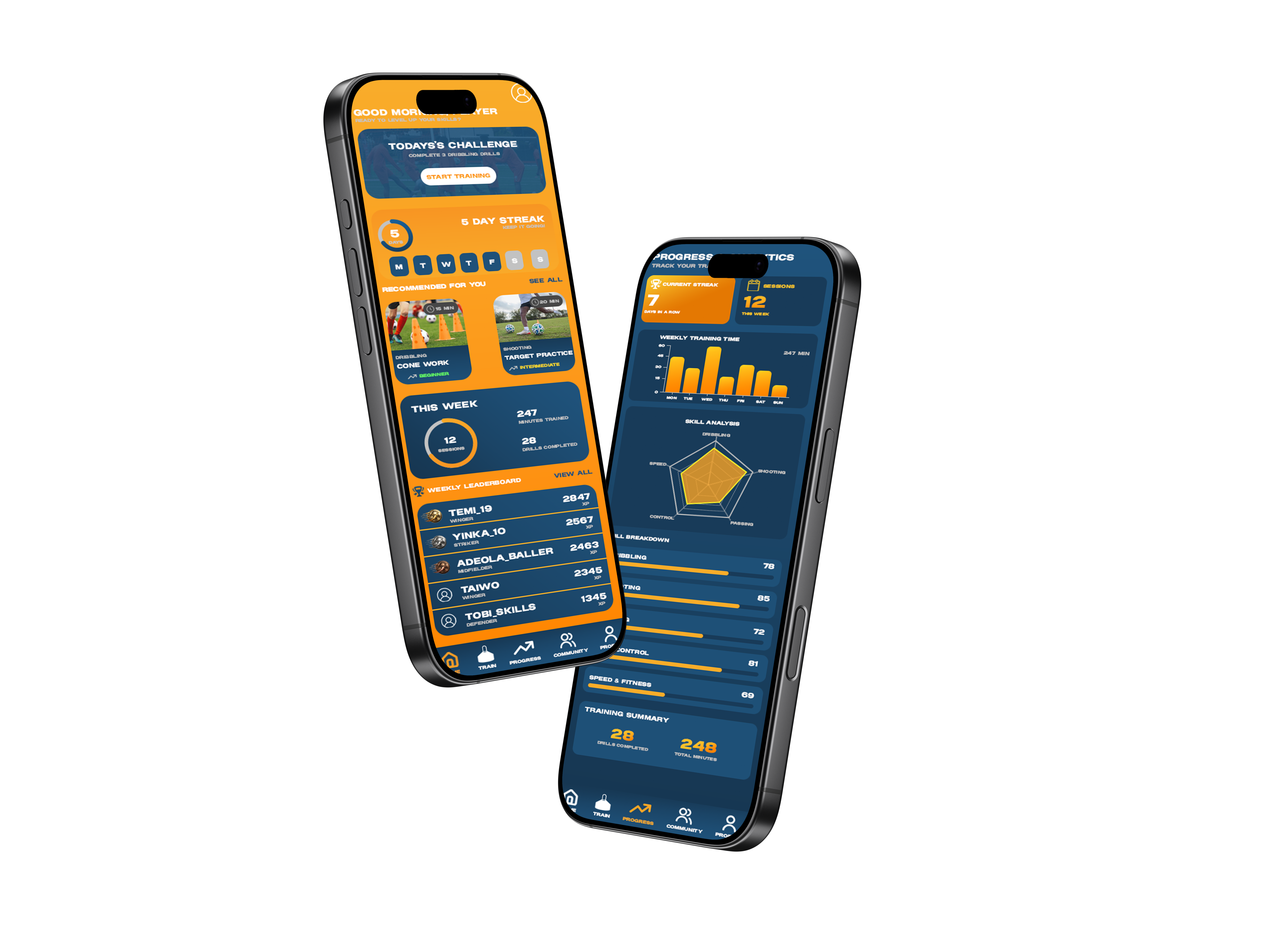 App interface preview